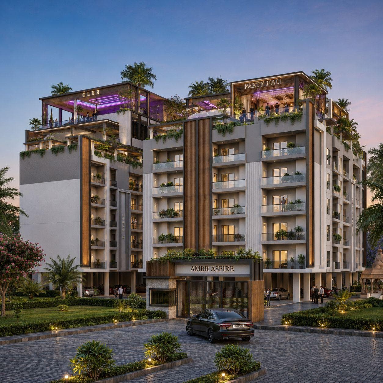 Ambr Droplets residential building by Ambr Homes