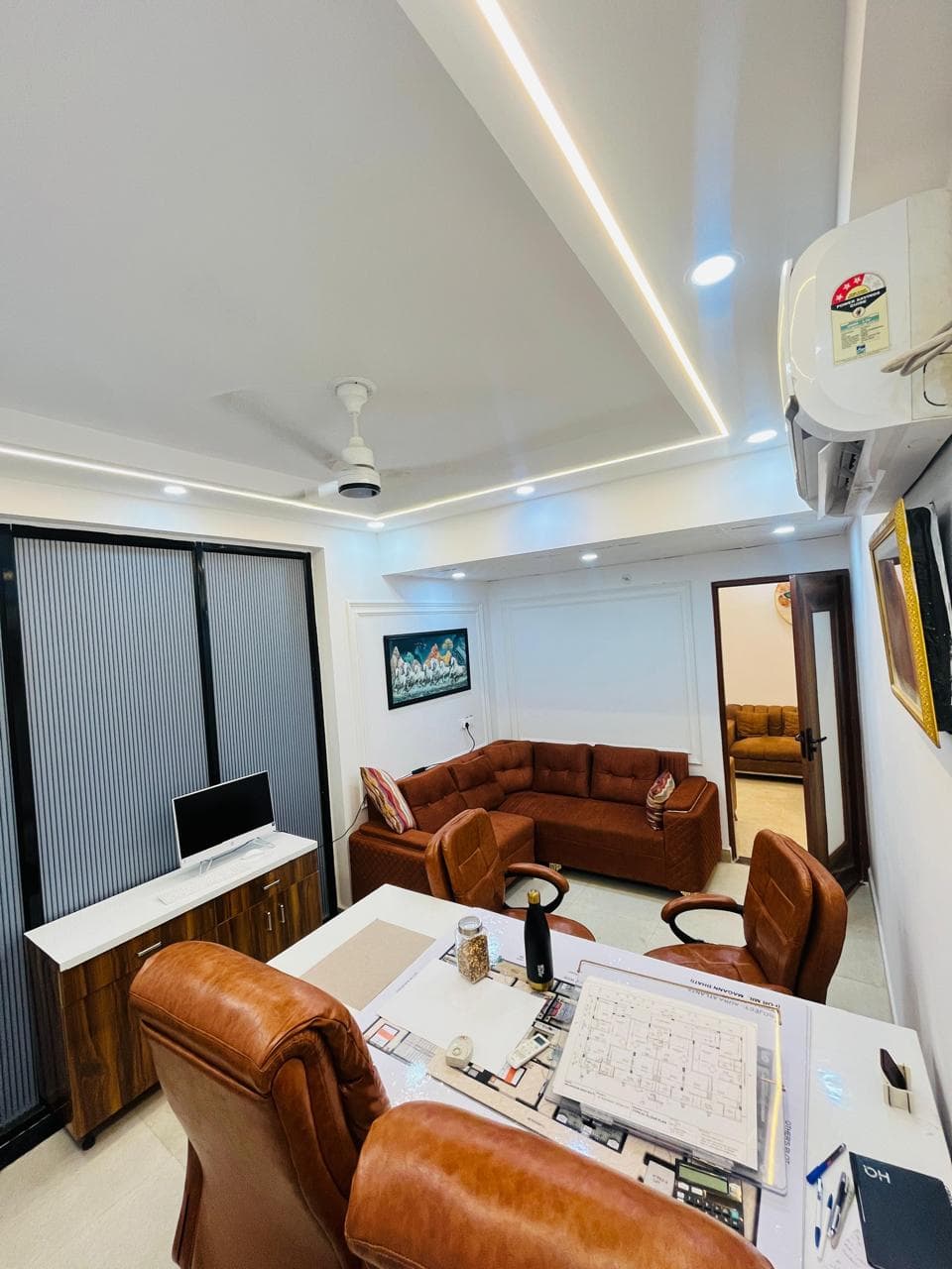 Ambr Homes site office, Bishrakh