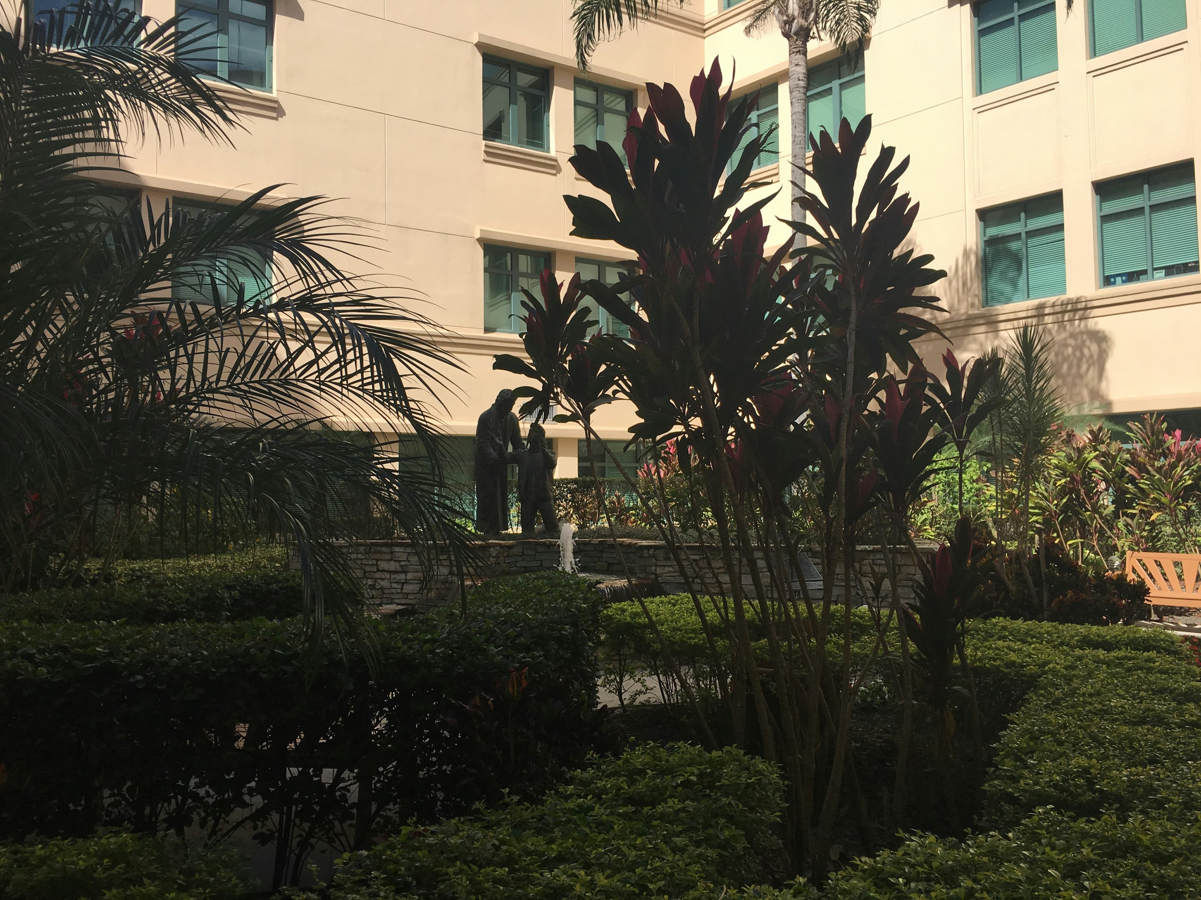 Magnolia Courtyard View
