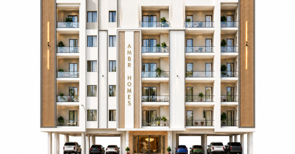 Ready to move apartment building in Greater Noida West